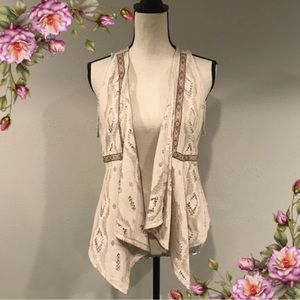 Maurice’s Lace Boho Vest